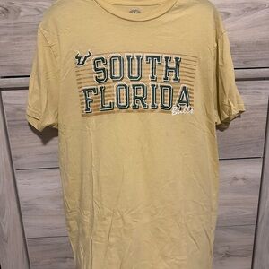 South Florida Bulls Women's Yellow Tee